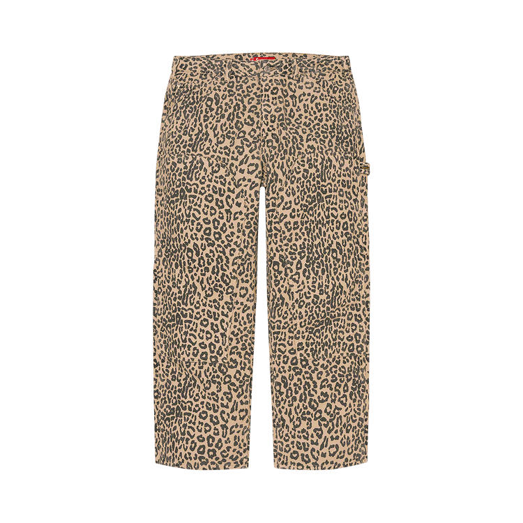 Buy Supreme Moleskin Double Knee Painter Pant 'Leopard' - FW22P44