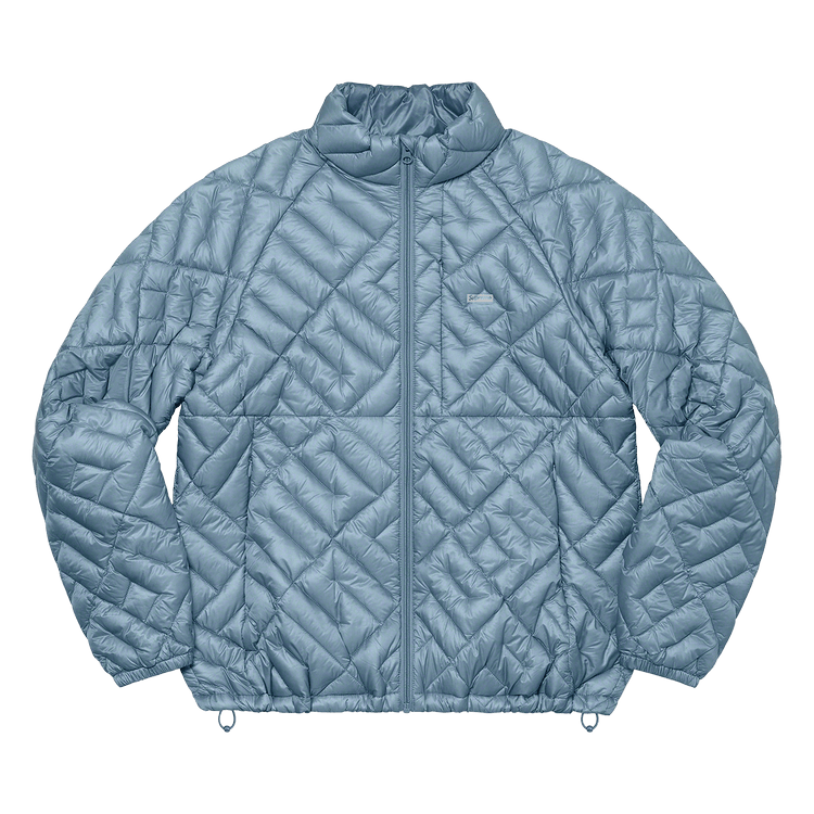 ジャケット・アウター Supreme spellout quilted lightweight Buy Supreme Spellout Quilted Lightweight Down Jacket 'Slate