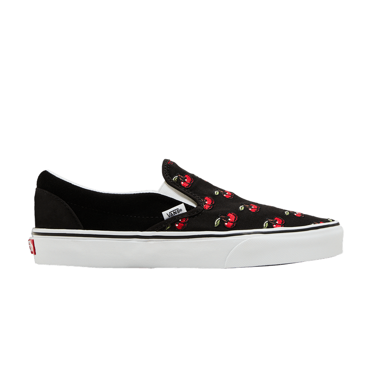 Vans slip on cherry cheap