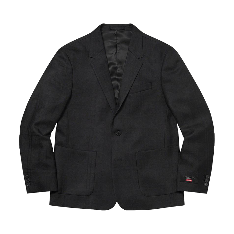 Buy Supreme Tartan Wool Suit 'Black' - SS22SU1 BLACK | GOAT