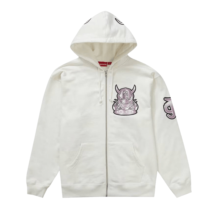 トップス supreme 22ss demon zip up hoodie Supreme Demon Zip Up Hooded Sweatshirt (SS22) - $178