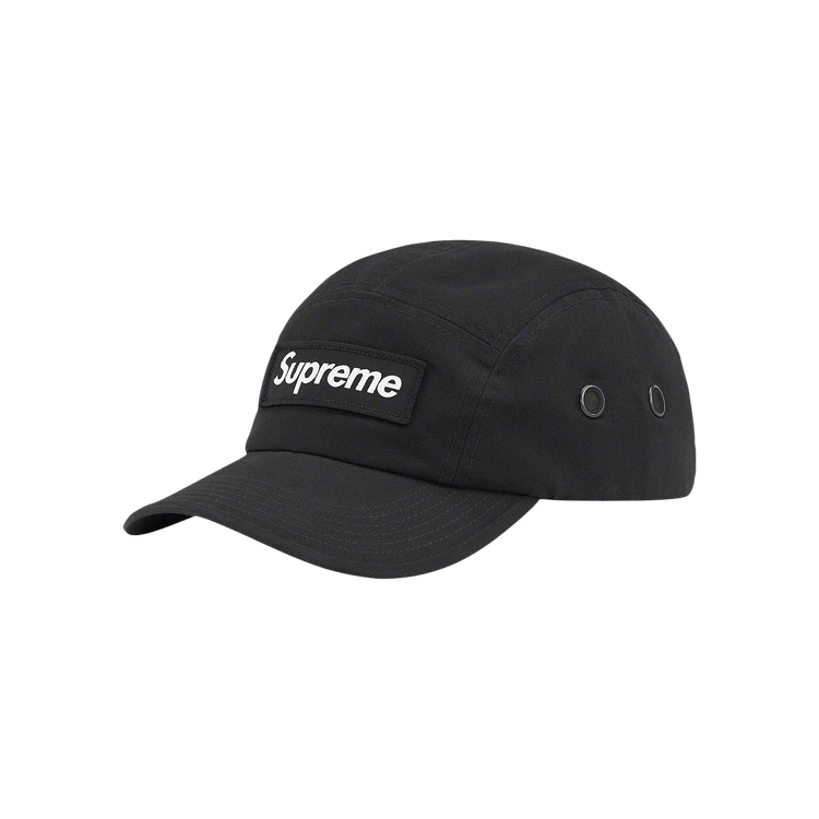 Buy Supreme Military Camp Cap 'Black' - SS22H74 BLACK | GOAT