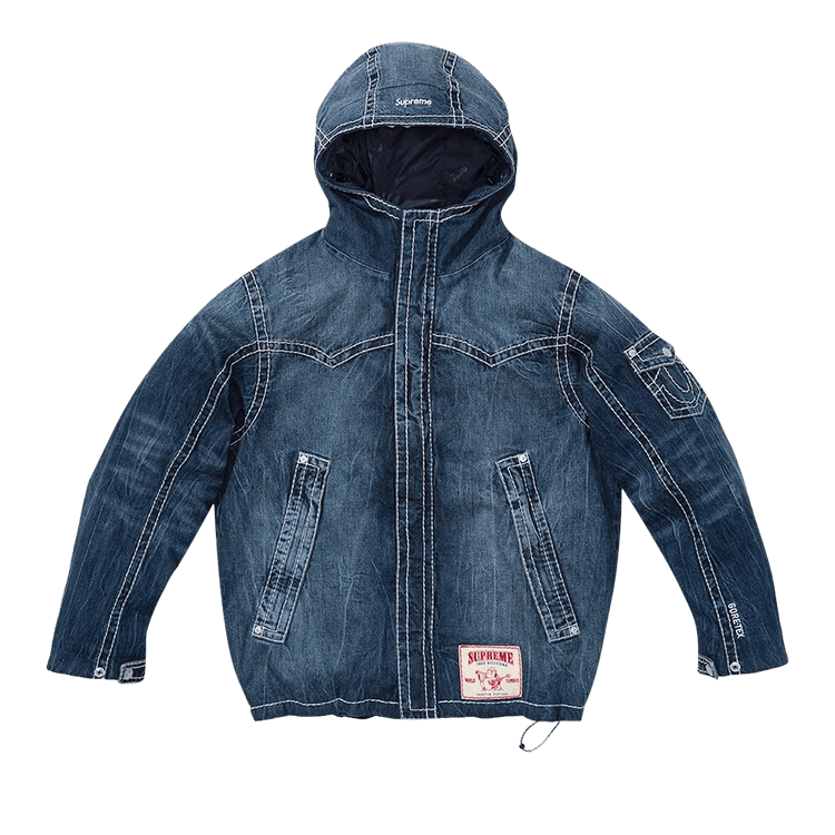ジャケット・アウター SupremeTrue ReligionGORE-TEXShellJacket Supreme True Religion GORE-TEX Shell Jacket Denim Men's