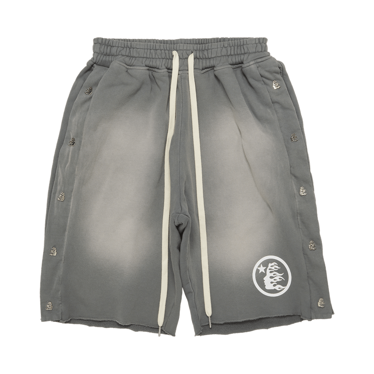 Buy Hellstar Snap Shorts 'Grey' - HS01SHO001 GREY | GOAT