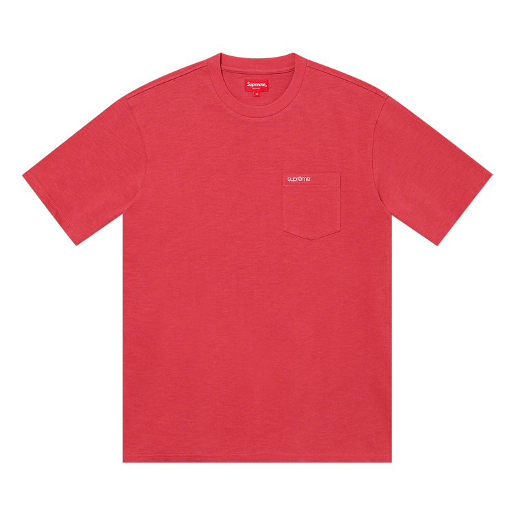 Buy Supreme Short-Sleeve Pocket Tee 'Red' - FW21KN88 RED