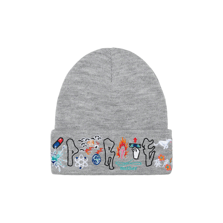 Supreme AOI Icons Beanie (FW21) - $40