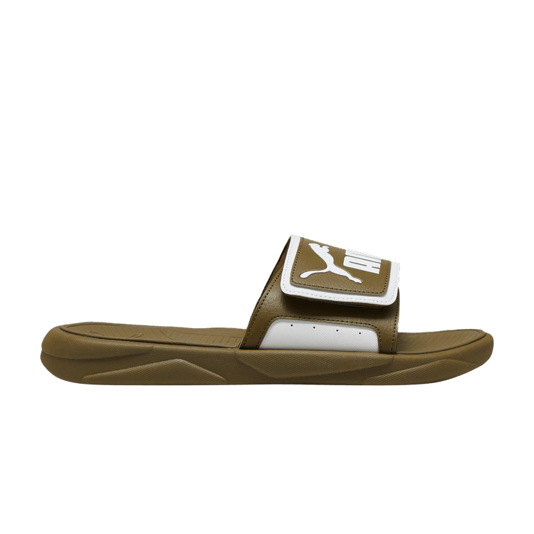 PUMA Royalcat Comfort Slides 'Olive Green'