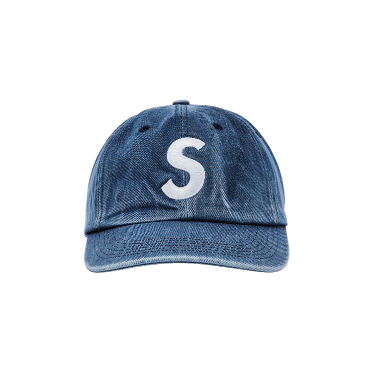 Buy Supreme Pigment S Logo 6-Panel 'Denim' - FW24H28 DENIM | GOAT