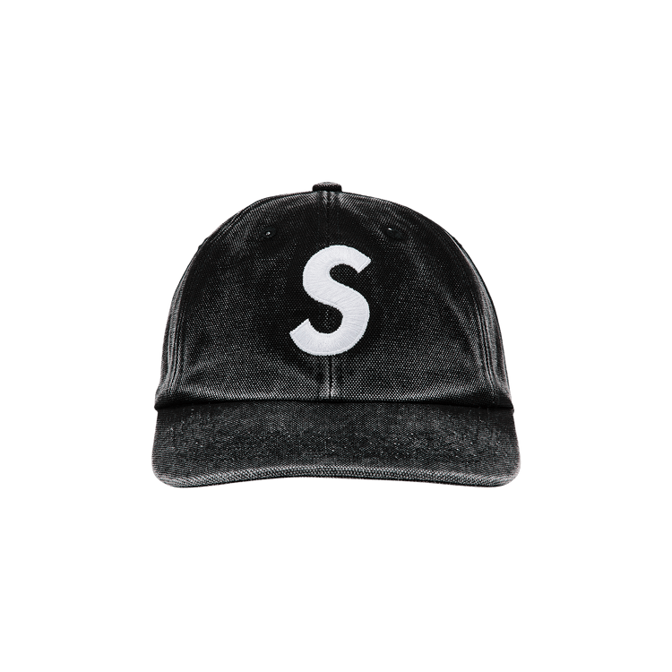 帽子 supreme Pigment S Logo 6-Panel Black Supreme Pigment S Logo 6-Panel Hat Black – PIECES