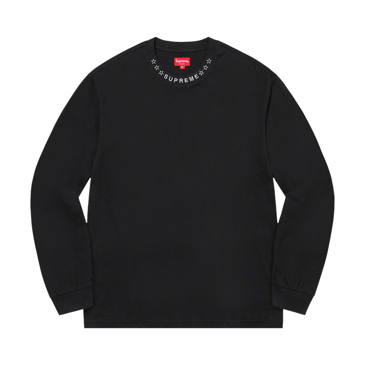 【Supreme】Intarsia Stripe Long Sleeve Top★Black★24FW★ Supreme Intarsia Stripe L S Top (FW24) - $98
