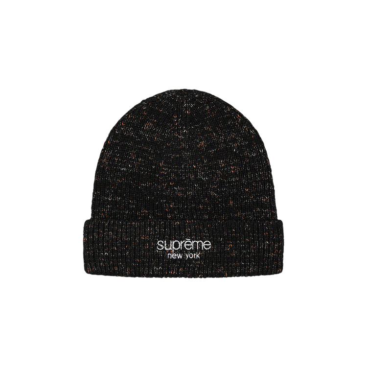 Buy Supreme Rainbow Speckle Beanie 'Black' - FW21BN28 BLACK | GOAT DE