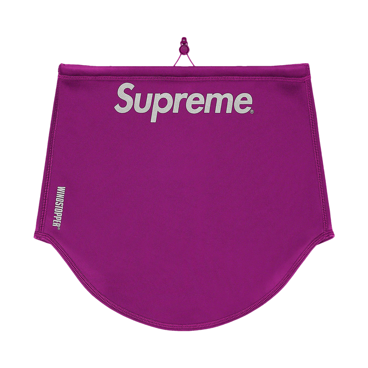 Buy Supreme WINDSTOPPER Neck Gaiter 'Purple' - FW21A91 PURPLE | GOAT