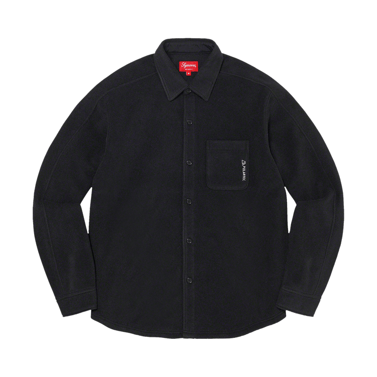 Supreme Polartec® Shirt Buy Supreme Polartec Shirt 'Black' - FW21S10 BLACK | GOAT