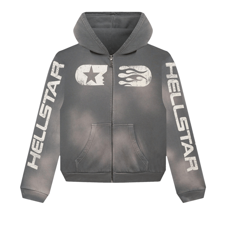 HELLSTAR SPORTS パーカー Zip-Up Grey○関送無料○ Hellstar Sports Zip-Up (Grey)｜Hell Star｜フーディー
