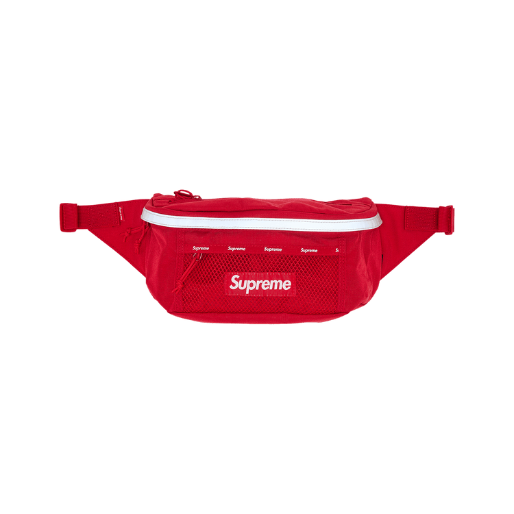 Supreme red waist bag ss19 2025
