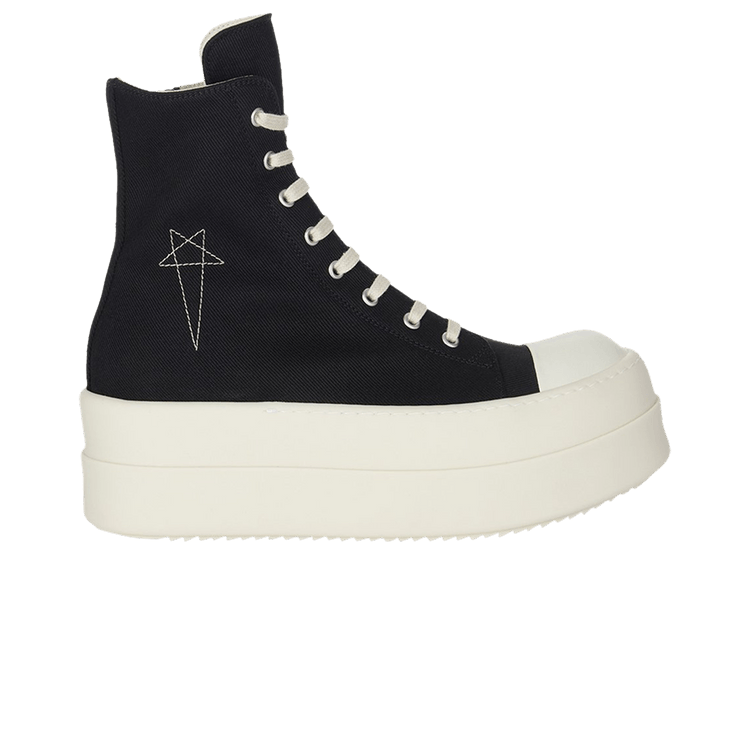 Buy Rick Owens Wmns DRKSHDW Double Bumper High 'Black Milk