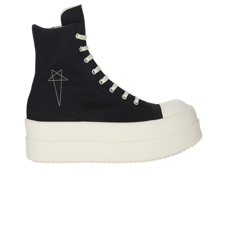 RICK OWENS DRKSHDW/23AW/Mega Bumper/Lace up boots/42/BLK