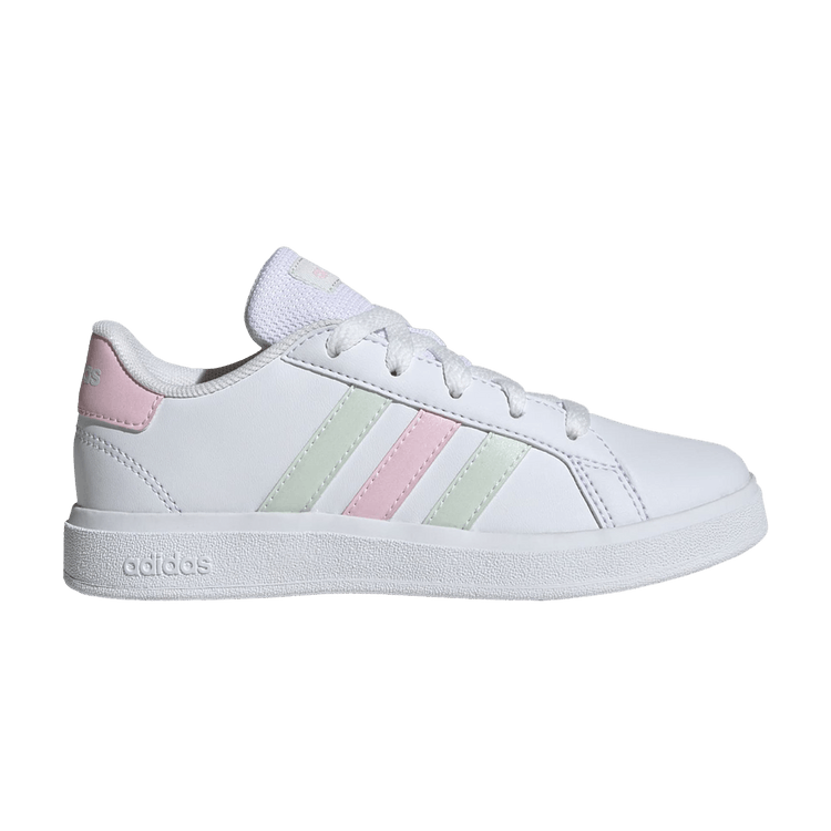 adidas gazelle silver green womens ADIDAS PERFORMANCE Girls' Grand Court 00s Pink Sneakers – Pavidas