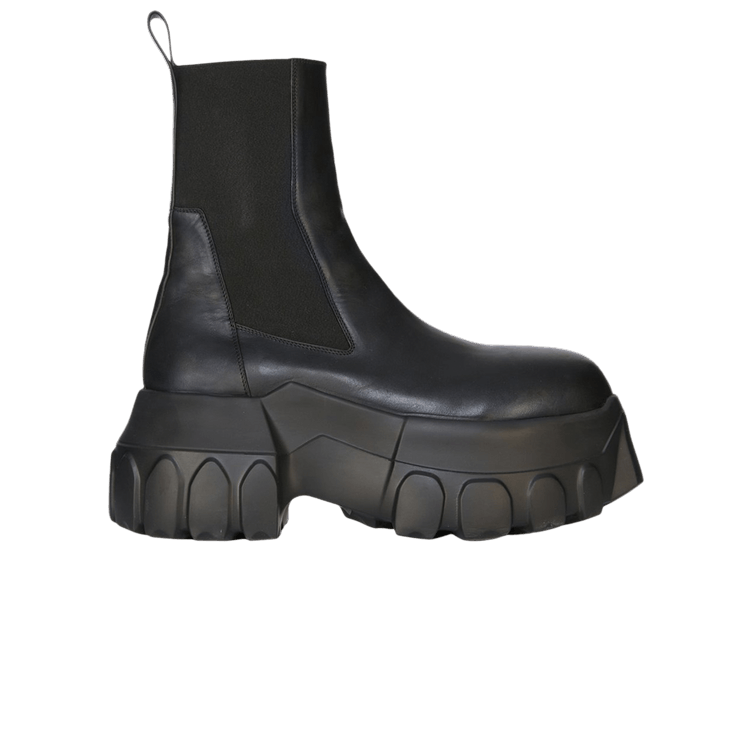靴 25SS Rick Owens MEGALACED MEGA TRACTOR Rick Owens Calfskin Megalace Mega Tractor Lace-Up Boots