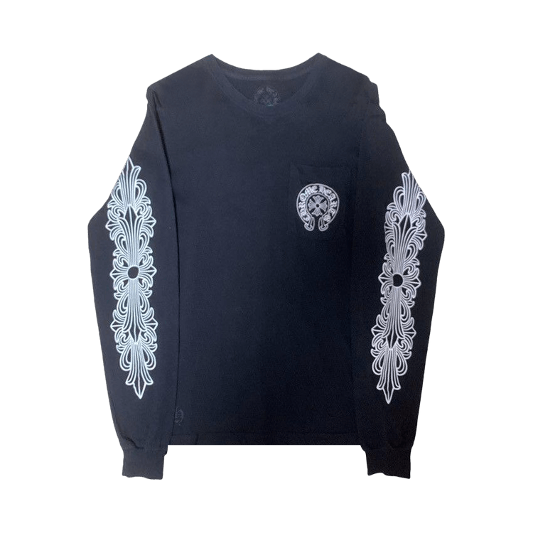 S　CHROME HEARTS Buy Chrome Hearts Floral Long-Sleeve 'Black' - 020 029762 | GOAT