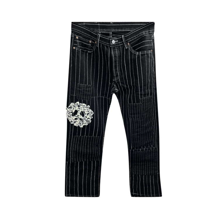 Levi's × DENIM TEARS / ボトム/32/コットン/BLK/PC9-A1592-0005