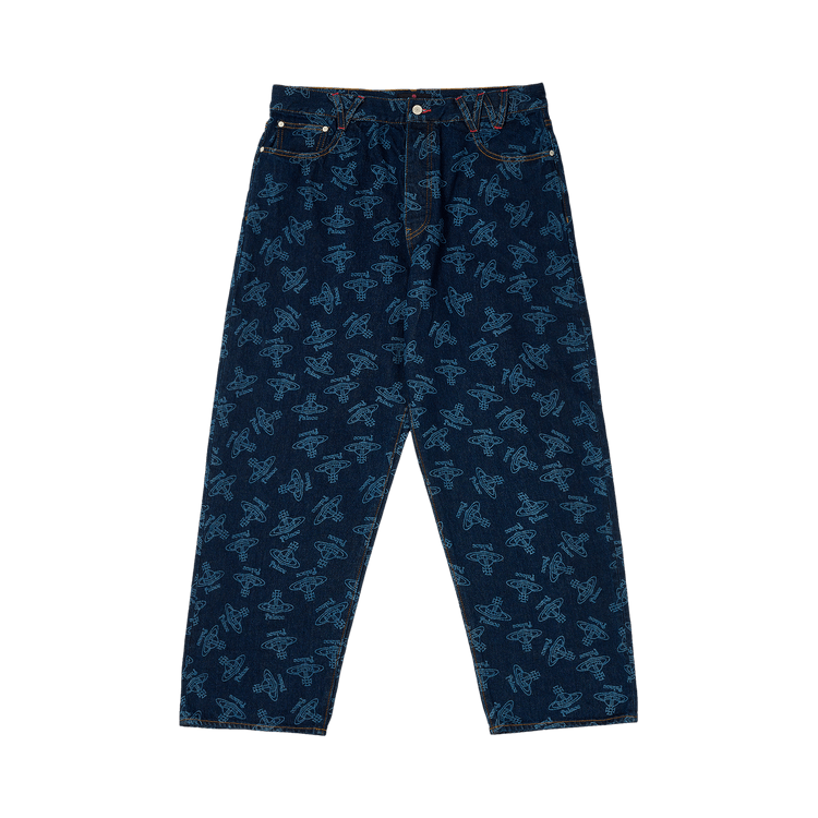 Buy Palace x Vivienne Westwood Denim Jean 'Indigo' - P26VWT006 | GOAT
