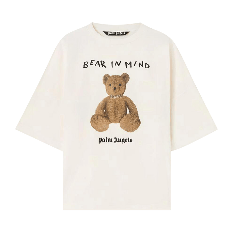 関税負担なし◆Palm Angels◆Bear in Mind パーカー ベージュ Buy Palm Angels Bear In Mind Over Tee 'Off White/Brown