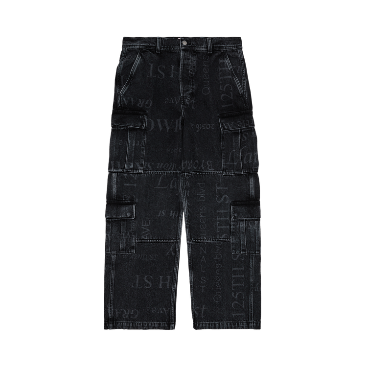 Buy Supreme x Martine Rose Denim Cargo Pant 'Washed Black