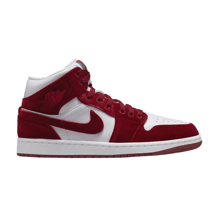 Buy Wmns Air Jordan 1 Mid 'Red Velvet' - FZ3334 100 | GOAT