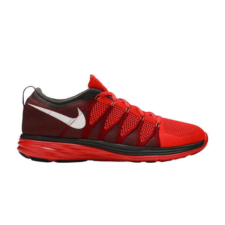 nike flyknit lunar red