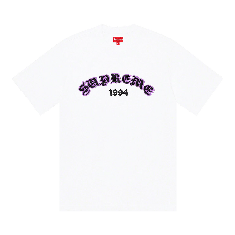 Buy Supreme Old English Glow Short-Sleeve Top 'White