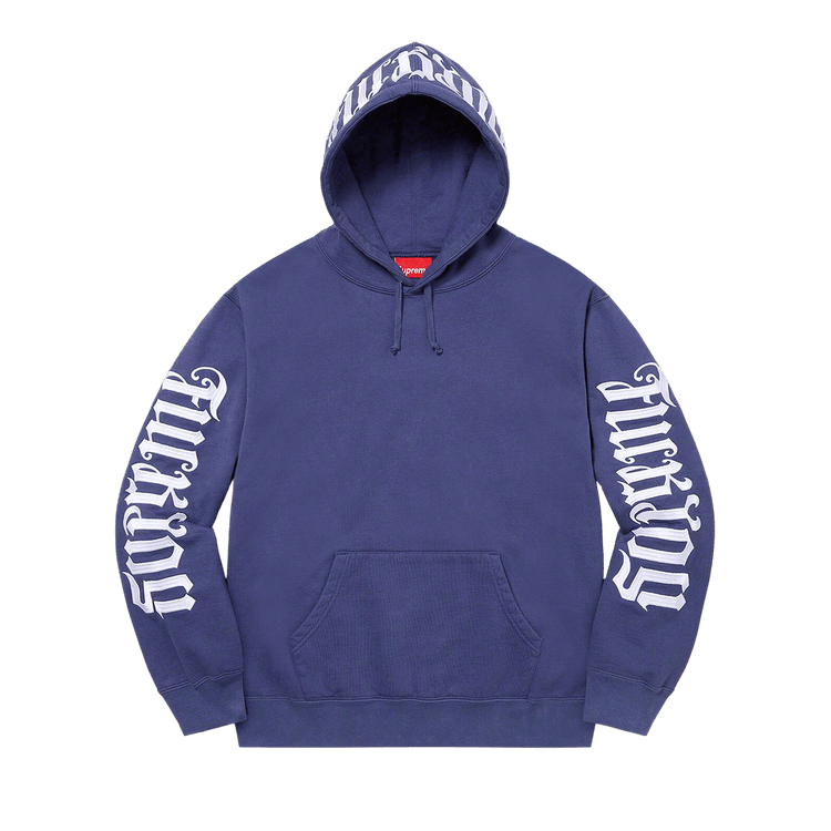 トップス Supreme Ambigram Hooded Sweatshirt 22ss Buy Supreme Ambigram Hooded Sweatshirt 'Washed Navy' - SS22SW44