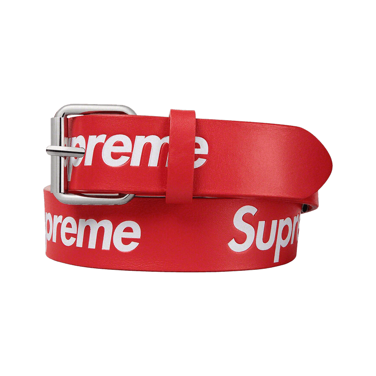【即納&大特価】 Buy GOAT | RED SS22A47 - 'Red' Belt Leather Repeat Supreme 小物