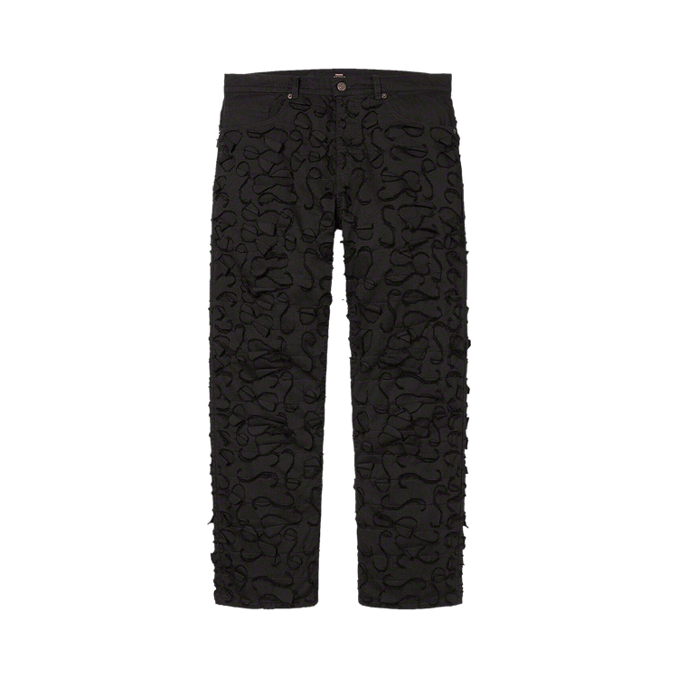 Buy Supreme x Griffin 5-Pocket Jean 'Black' - FW22P81 BLACK | GOAT