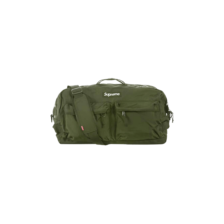 Buy Supreme Duffle Bag 'Olive' - FW22B8 OLIVE | GOAT