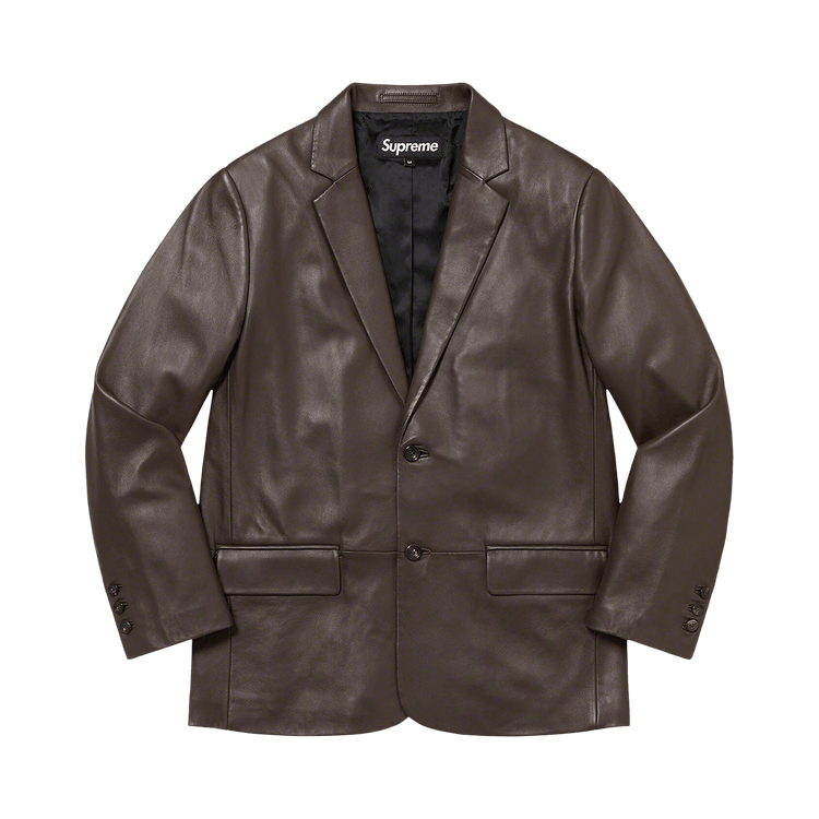ジャケット・アウター Supreme 22fw Leather Blazer M size Supreme Leather Blazer (FW22) - $498