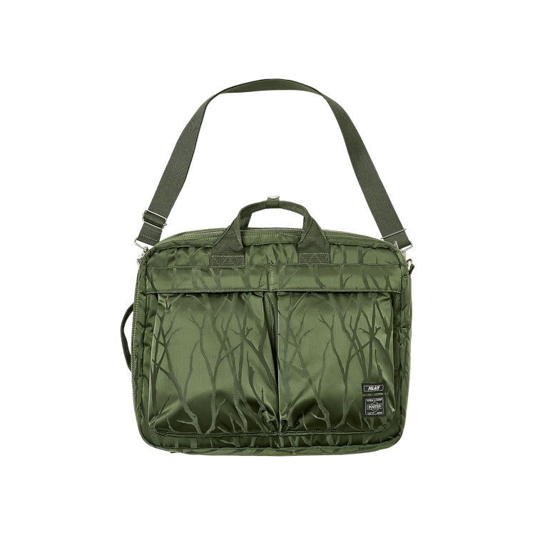 Buy Palace x Porter-Yoshida & Co. Tanker 3 Way Briefcase 'Olive/Jacquard' -  P27PBAG002 | GOAT