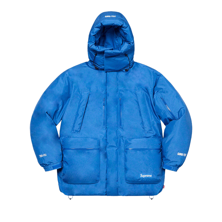 Buy Supreme GORE-TEX 700-Fill Down Parka 'Blue' - FW22J21