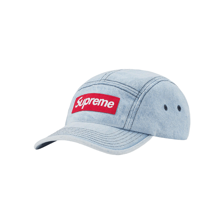Supreme Denim Camp Cap ウォッシュドブルー 22aw Buy Supreme Denim Camp Cap 'Washed Blue' - FW22H145 WASHED