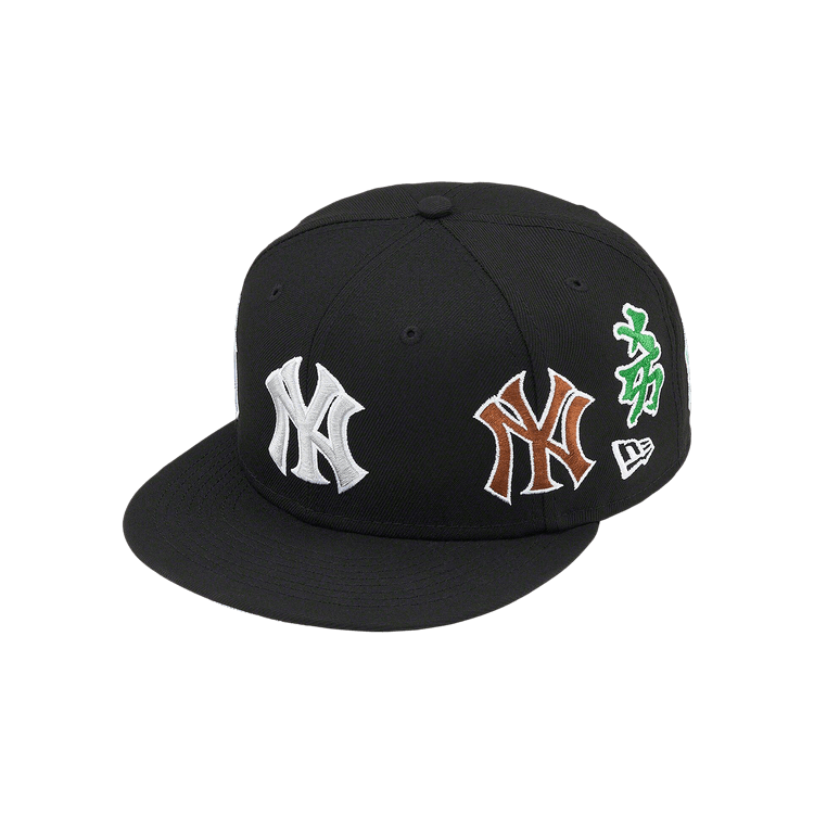 Buy Supreme x New York Yankees Kanji New Era 'Black