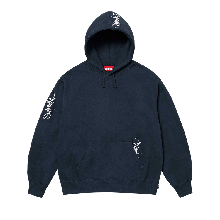 トップス Supreme Tag Hooded Sweatshirt XL Buy Supreme Tag Hooded Sweatshirt 'Navy' - FW22SW59 NAVY | GOAT