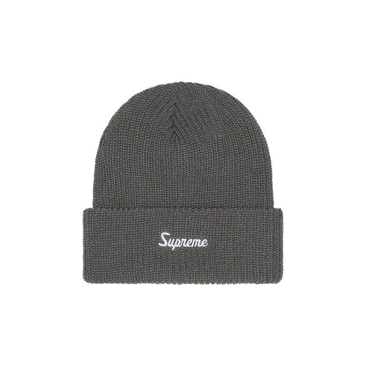 Buy Supreme Loose Gauge Beanie 'Charcoal' - FW22BN68 CHARCOAL | GOAT