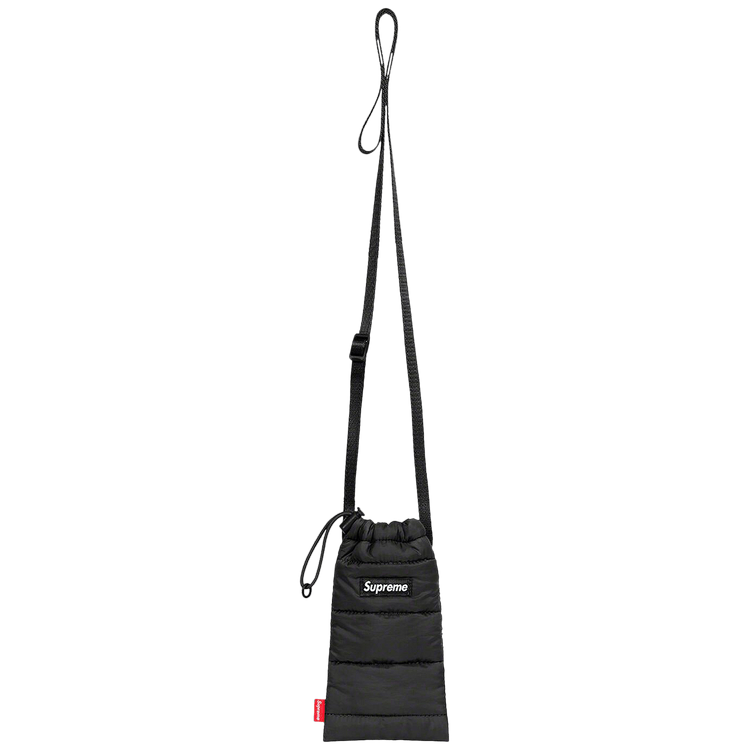 Buy Supreme Puffer Neck Pouch 'Black' - FW22B20 BLACK | GOAT