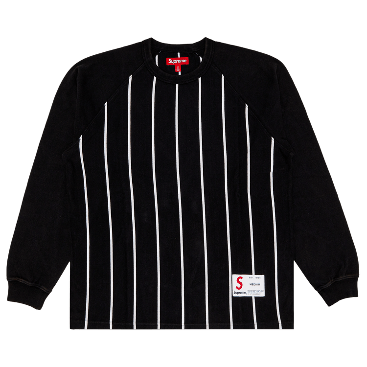 Supreme striped raglan sweater best sale