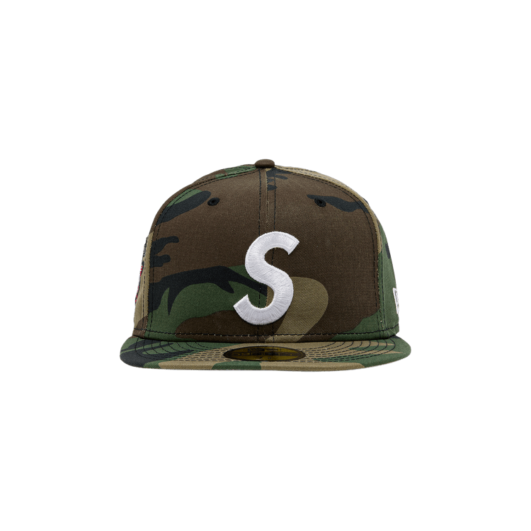 Buy Supreme Screwball S Logo New Era 'Woodland Camo' - FW24H39