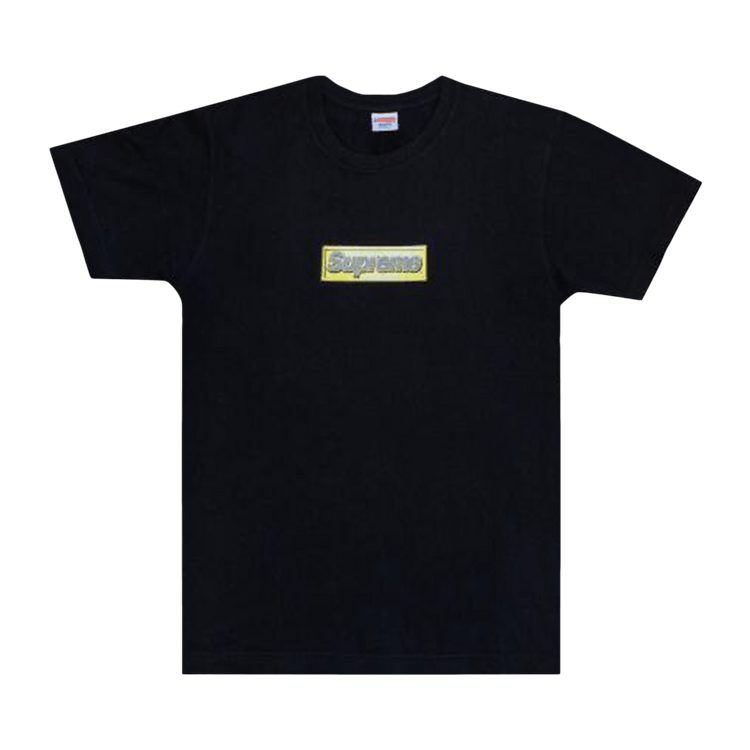 Buy Supreme Bling Box Logo Tee 'Black' - SS13T0101 BLACK | GOAT