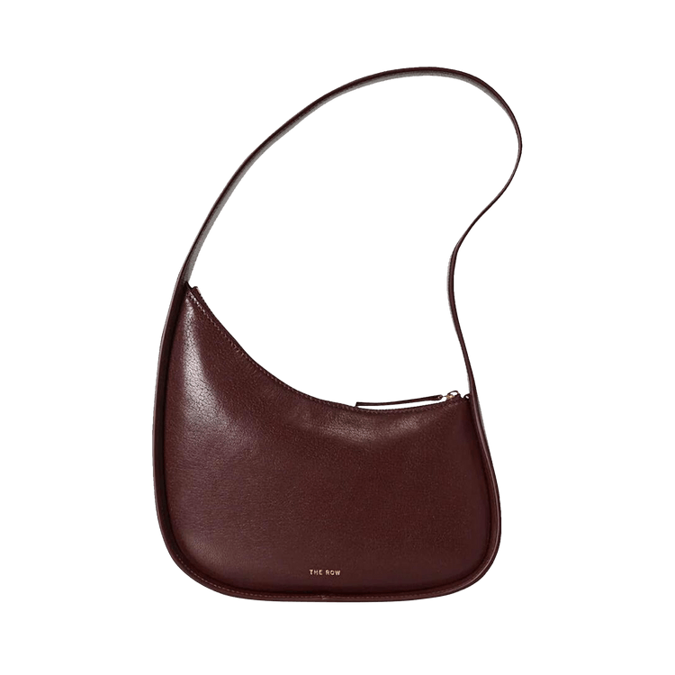 THE ROW｜ (Half Moon Bag (W1249 L39 RNSHG)) Buy The Row Half Moon Shoulder Bag 'Warm Chestnut/Light Gold