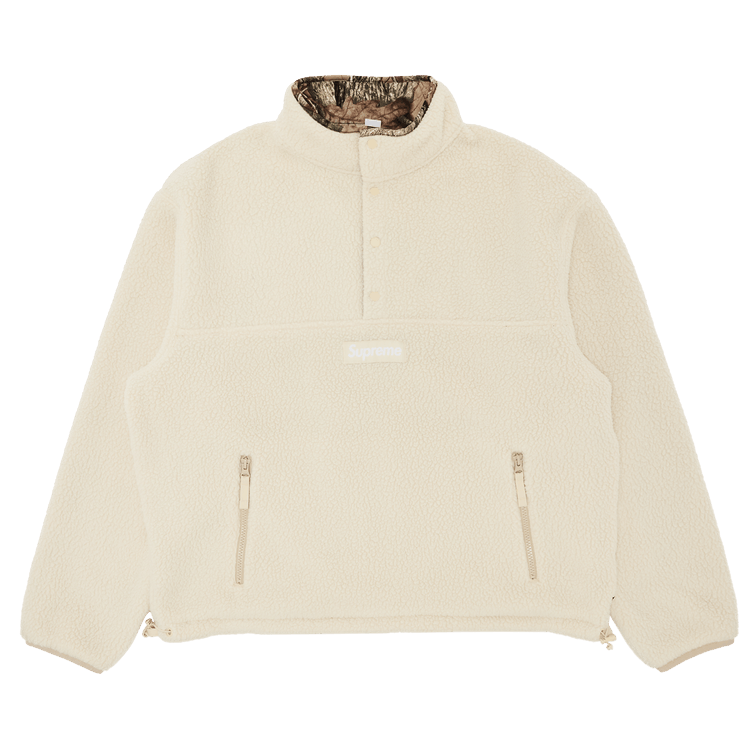 Buy Supreme Polartec Shearling Reversible Pullover 