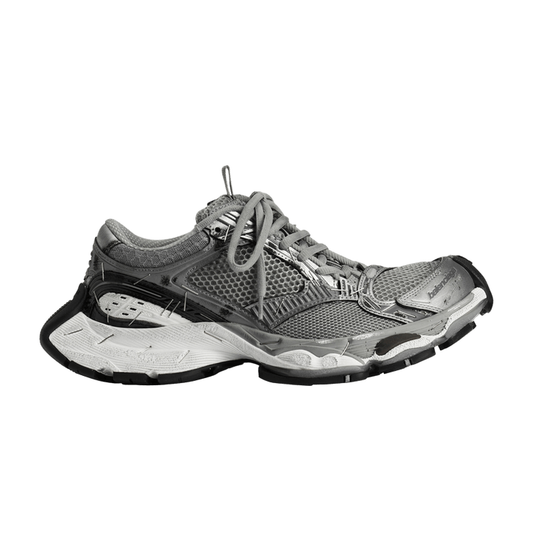 Buy Balenciaga Stapler Sneaker 'Grey Silver' - 803681 W3ST4