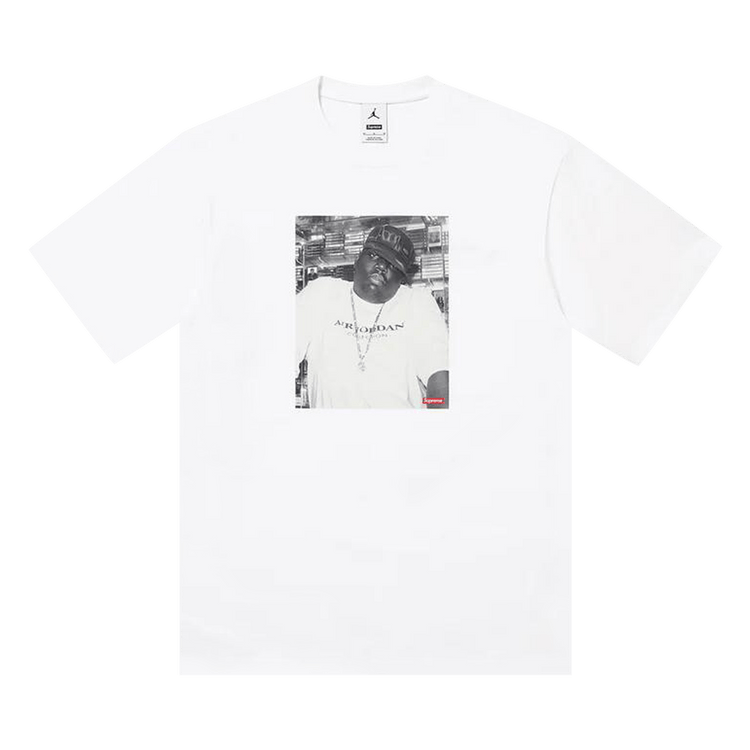 Buy Supreme x Jordan Biggie Short-Sleeve Top 'White' - FW24KN3